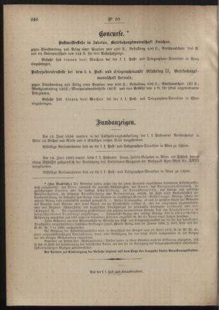 Post- und Telegraphen-Verordnungsblatt für das Verwaltungsgebiet des K.-K. Handelsministeriums 18900627 Seite: 4