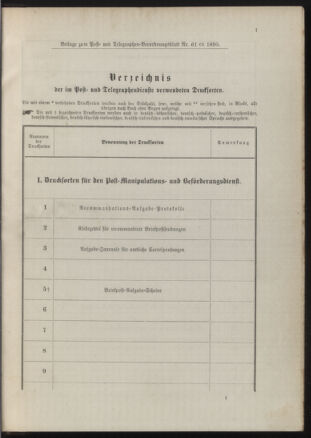 Post- und Telegraphen-Verordnungsblatt für das Verwaltungsgebiet des K.-K. Handelsministeriums 18900702 Seite: 5