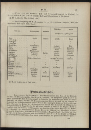 Post- und Telegraphen-Verordnungsblatt für das Verwaltungsgebiet des K.-K. Handelsministeriums 18900714 Seite: 3