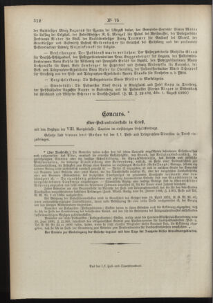 Post- und Telegraphen-Verordnungsblatt für das Verwaltungsgebiet des K.-K. Handelsministeriums 18900810 Seite: 4