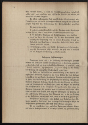 Post- und Telegraphen-Verordnungsblatt für das Verwaltungsgebiet des K.-K. Handelsministeriums 18900822 Seite: 16