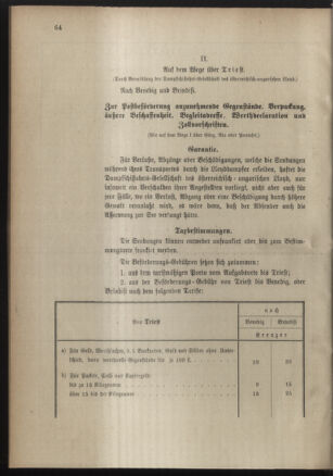 Post- und Telegraphen-Verordnungsblatt für das Verwaltungsgebiet des K.-K. Handelsministeriums 18900822 Seite: 68