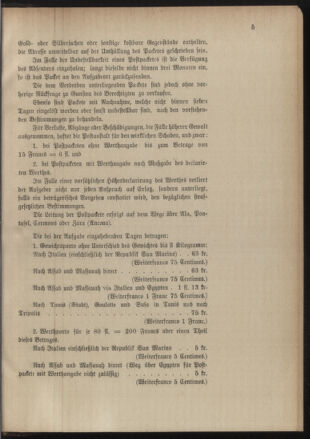 Post- und Telegraphen-Verordnungsblatt für das Verwaltungsgebiet des K.-K. Handelsministeriums 18900822 Seite: 9