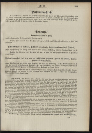 Post- und Telegraphen-Verordnungsblatt für das Verwaltungsgebiet des K.-K. Handelsministeriums 18900915 Seite: 3