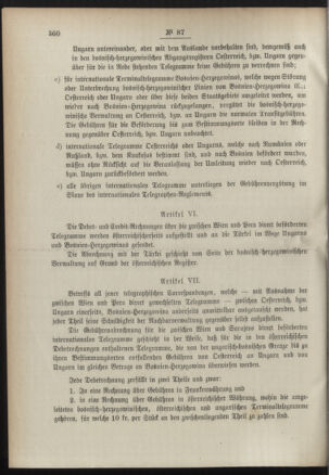 Post- und Telegraphen-Verordnungsblatt für das Verwaltungsgebiet des K.-K. Handelsministeriums 18900916 Seite: 4