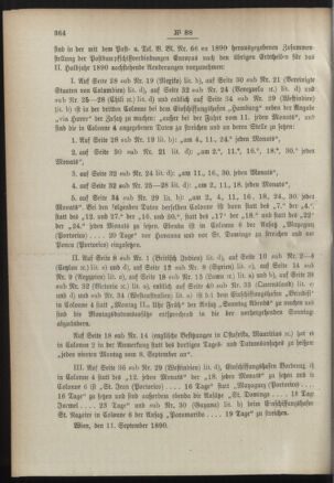 Post- und Telegraphen-Verordnungsblatt für das Verwaltungsgebiet des K.-K. Handelsministeriums 18900918 Seite: 2