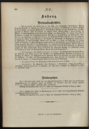 Post- und Telegraphen-Verordnungsblatt für das Verwaltungsgebiet des K.-K. Handelsministeriums 18900918 Seite: 4