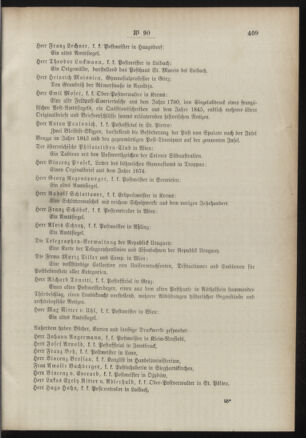 Post- und Telegraphen-Verordnungsblatt für das Verwaltungsgebiet des K.-K. Handelsministeriums 18900921 Seite: 3