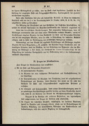 Post- und Telegraphen-Verordnungsblatt für das Verwaltungsgebiet des K.-K. Handelsministeriums 18900929 Seite: 2