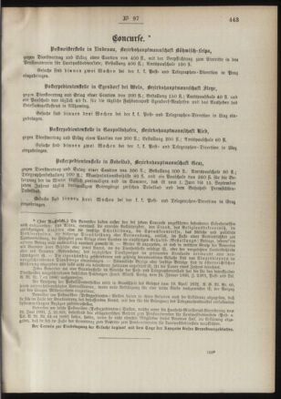 Post- und Telegraphen-Verordnungsblatt für das Verwaltungsgebiet des K.-K. Handelsministeriums 18901007 Seite: 3