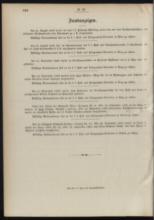 Post- und Telegraphen-Verordnungsblatt für das Verwaltungsgebiet des K.-K. Handelsministeriums 18901007 Seite: 4