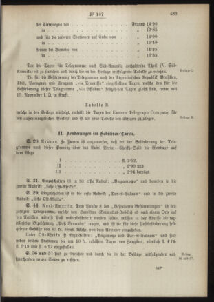 Post- und Telegraphen-Verordnungsblatt für das Verwaltungsgebiet des K.-K. Handelsministeriums 18901112 Seite: 3