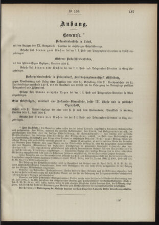 Post- und Telegraphen-Verordnungsblatt für das Verwaltungsgebiet des K.-K. Handelsministeriums 18901113 Seite: 3