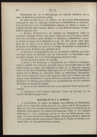 Post- und Telegraphen-Verordnungsblatt für das Verwaltungsgebiet des K.-K. Handelsministeriums 18901124 Seite: 2