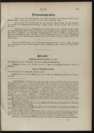 Post- und Telegraphen-Verordnungsblatt für das Verwaltungsgebiet des K.-K. Handelsministeriums 18901217 Seite: 3