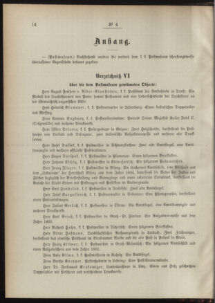 Post- und Telegraphen-Verordnungsblatt für das Verwaltungsgebiet des K.-K. Handelsministeriums 18910115 Seite: 2