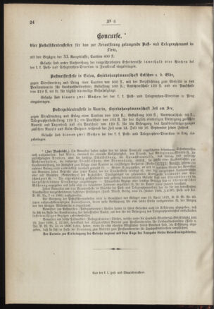 Post- und Telegraphen-Verordnungsblatt für das Verwaltungsgebiet des K.-K. Handelsministeriums 18910122 Seite: 4