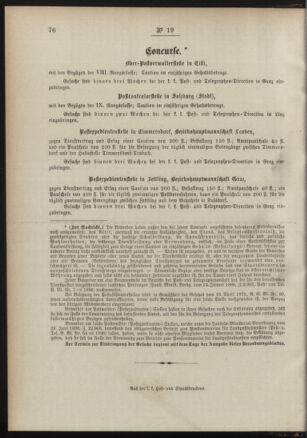 Post- und Telegraphen-Verordnungsblatt für das Verwaltungsgebiet des K.-K. Handelsministeriums 18910309 Seite: 4