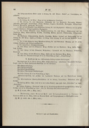 Post- und Telegraphen-Verordnungsblatt für das Verwaltungsgebiet des K.-K. Handelsministeriums 18910315 Seite: 4