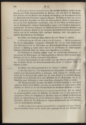 Post- und Telegraphen-Verordnungsblatt für das Verwaltungsgebiet des K.-K. Handelsministeriums 18910420 Seite: 2