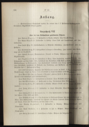 Post- und Telegraphen-Verordnungsblatt für das Verwaltungsgebiet des K.-K. Handelsministeriums 18910514 Seite: 2