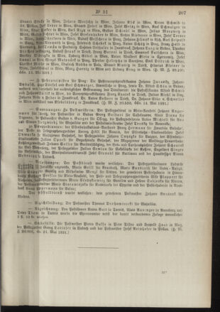 Post- und Telegraphen-Verordnungsblatt für das Verwaltungsgebiet des K.-K. Handelsministeriums 18910603 Seite: 3