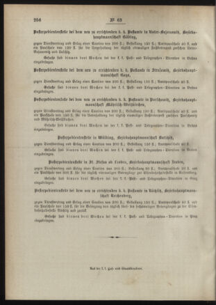 Post- und Telegraphen-Verordnungsblatt für das Verwaltungsgebiet des K.-K. Handelsministeriums 18910715 Seite: 4