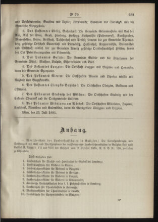 Post- und Telegraphen-Verordnungsblatt für das Verwaltungsgebiet des K.-K. Handelsministeriums 18910805 Seite: 3