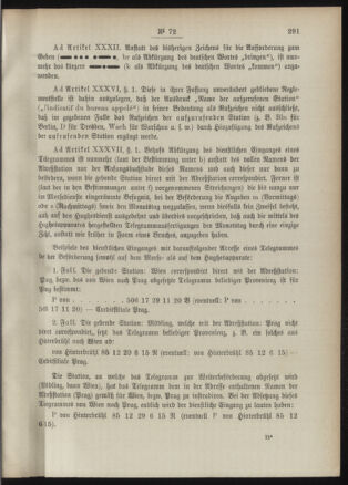 Post- und Telegraphen-Verordnungsblatt für das Verwaltungsgebiet des K.-K. Handelsministeriums 18910809 Seite: 3