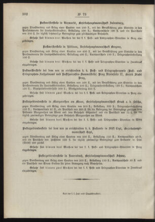 Post- und Telegraphen-Verordnungsblatt für das Verwaltungsgebiet des K.-K. Handelsministeriums 18910812 Seite: 4