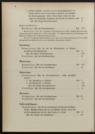 Post- und Telegraphen-Verordnungsblatt für das Verwaltungsgebiet des K.-K. Handelsministeriums 18910829 Seite: 10