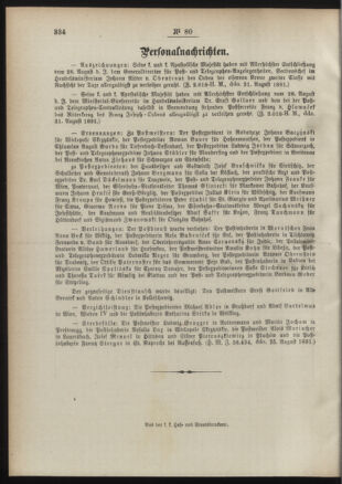 Post- und Telegraphen-Verordnungsblatt für das Verwaltungsgebiet des K.-K. Handelsministeriums 18910902 Seite: 4