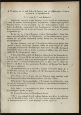 Post- und Telegraphen-Verordnungsblatt für das Verwaltungsgebiet des K.-K. Handelsministeriums 18910916 Seite: 7