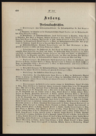 Post- und Telegraphen-Verordnungsblatt für das Verwaltungsgebiet des K.-K. Handelsministeriums 18911209 Seite: 2