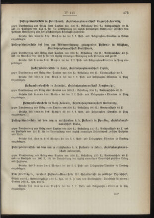 Post- und Telegraphen-Verordnungsblatt für das Verwaltungsgebiet des K.-K. Handelsministeriums 18911219 Seite: 3