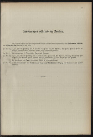 Post- und Telegraphen-Verordnungsblatt für das Verwaltungsgebiet des K.-K. Handelsministeriums 18920118 Seite: 41