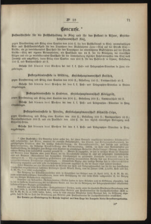 Post- und Telegraphen-Verordnungsblatt für das Verwaltungsgebiet des K.-K. Handelsministeriums 18920220 Seite: 3