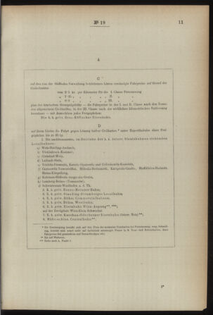 Post- und Telegraphen-Verordnungsblatt für das Verwaltungsgebiet des K.-K. Handelsministeriums 18920223 Seite: 17