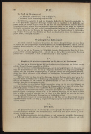 Post- und Telegraphen-Verordnungsblatt für das Verwaltungsgebiet des K.-K. Handelsministeriums 18920224 Seite: 16