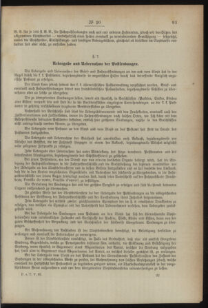 Post- und Telegraphen-Verordnungsblatt für das Verwaltungsgebiet des K.-K. Handelsministeriums 18920224 Seite: 17