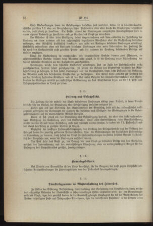 Post- und Telegraphen-Verordnungsblatt für das Verwaltungsgebiet des K.-K. Handelsministeriums 18920224 Seite: 20