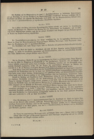 Post- und Telegraphen-Verordnungsblatt für das Verwaltungsgebiet des K.-K. Handelsministeriums 18920224 Seite: 9