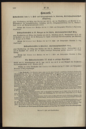 Post- und Telegraphen-Verordnungsblatt für das Verwaltungsgebiet des K.-K. Handelsministeriums 18920307 Seite: 4