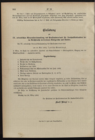 Post- und Telegraphen-Verordnungsblatt für das Verwaltungsgebiet des K.-K. Handelsministeriums 18920413 Seite: 4