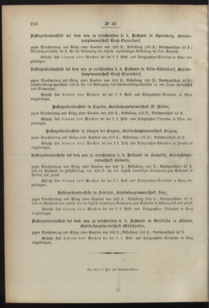 Post- und Telegraphen-Verordnungsblatt für das Verwaltungsgebiet des K.-K. Handelsministeriums 18920504 Seite: 4