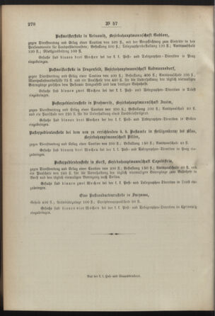 Post- und Telegraphen-Verordnungsblatt für das Verwaltungsgebiet des K.-K. Handelsministeriums 18920614 Seite: 4