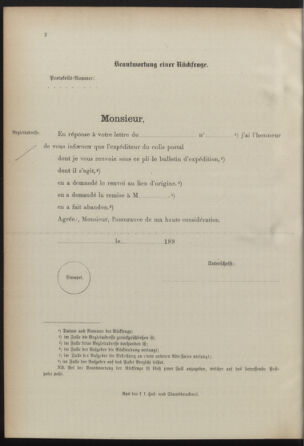 Post- und Telegraphen-Verordnungsblatt für das Verwaltungsgebiet des K.-K. Handelsministeriums 18920622 Seite: 20