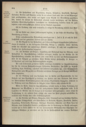 Post- und Telegraphen-Verordnungsblatt für das Verwaltungsgebiet des K.-K. Handelsministeriums 18920622 Seite: 4