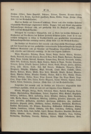 Post- und Telegraphen-Verordnungsblatt für das Verwaltungsgebiet des K.-K. Handelsministeriums 18920625 Seite: 6