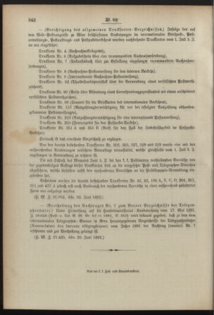 Post- und Telegraphen-Verordnungsblatt für das Verwaltungsgebiet des K.-K. Handelsministeriums 18920704 Seite: 4